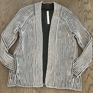 lululemon athletica Monochrome Striped Cardigan